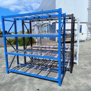 Shelving With Wire Mesh
