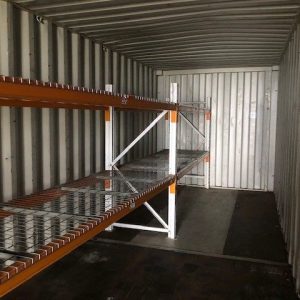 Commercial Racking With Wire Mesh