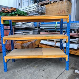 Pallet Racking with Wooden Shelf - Image 4