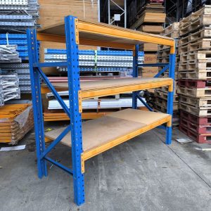 Pallet Racking with Wooden Shelf - Image 5