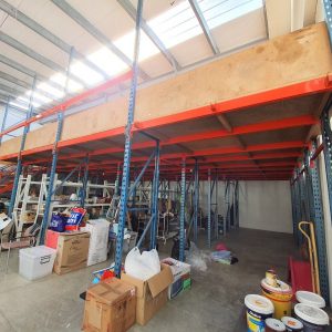 MEZZANINE FLOOR RACKING