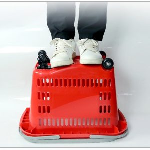 Shopping Basket With Wheels - Image 3