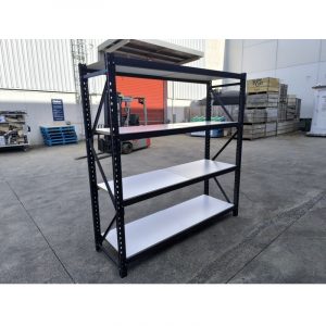 SHELVING WITH 25MM WOODEN SHELF - Image 9