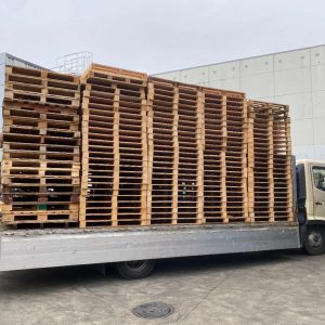 Used Wooden & Plastic Pallet - Image 5