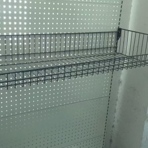 Gondola Shelving Wire Basket w/ Brackets - Image 4