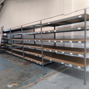 Solid Warehouse Shelving Racking