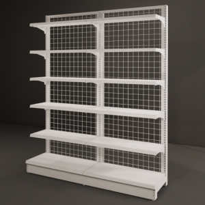 Retail Shelving With Back Mesh - Image 4